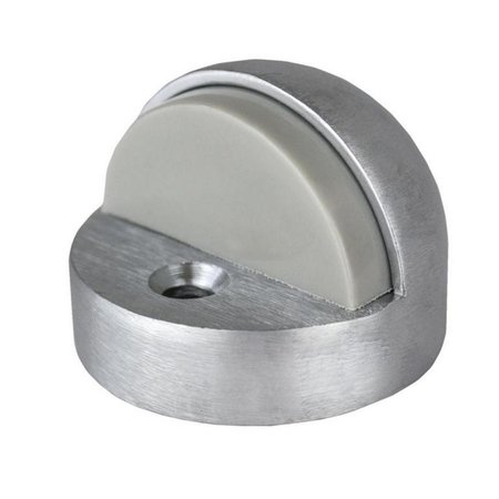 TRANS ATLANTIC CO. Brushed Chrome High Dome Floor Mounted Door Stop GH-DS438-US26D